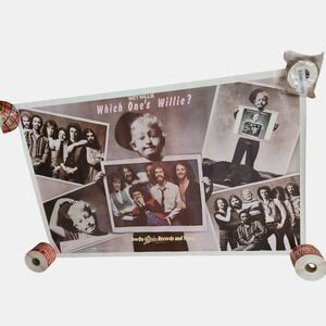 Wet Willie Which One's Willie 33x21 Vintage 1979 Epic Records Rock Promo Poster